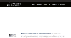 Desktop Screenshot of domenyspianoservice.com